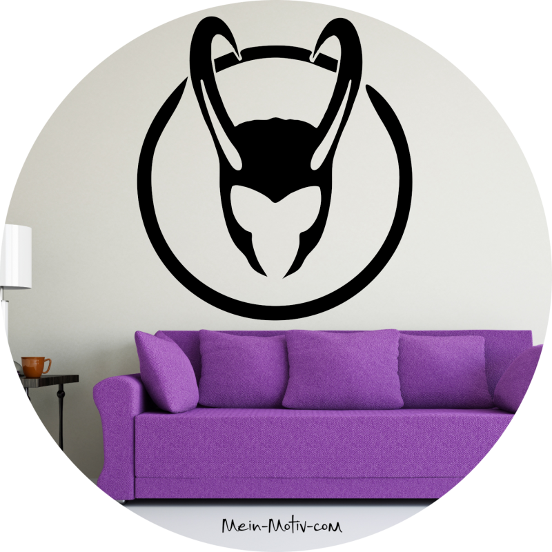 Preview: Wandtattoo Loki Symbol Preview: Wandtattoo 46235 Loki Symbol